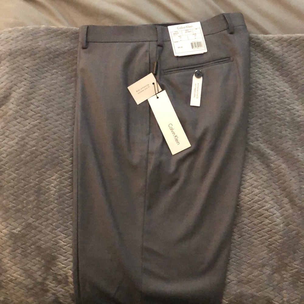 Slim fit dress pants (Calvin Klein(